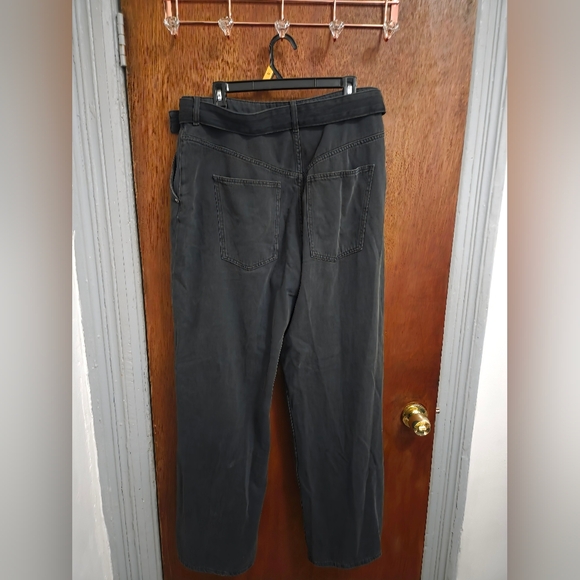 & Other Stories Pleated Wide-Leg Jeans (Size US 14) - Picture 4 of 5